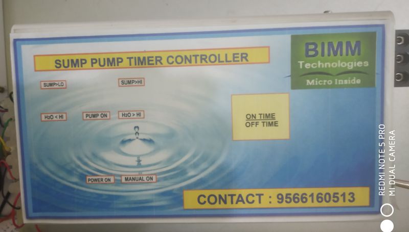 BIMM sump pump Timer controller, Automatic Grade : Fully Automatic