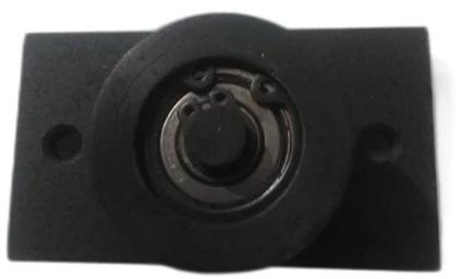 Rectangular Stainless Steel CNC Sliding Door Roller, Color : Black