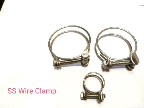 Stainless Steel Wire Clamp, Size : 5 To 10 Inch
