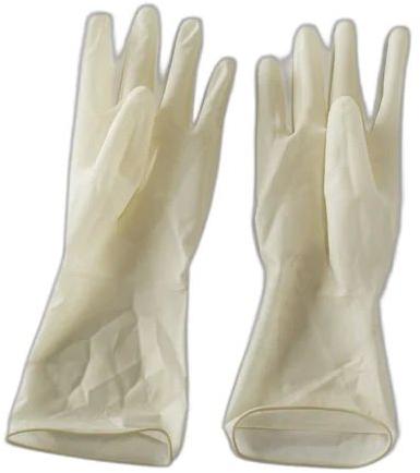 Latex Examination Gloves, for Medical Use, Feature : Acid Resistant, Easy To Wear, Skin Friendly