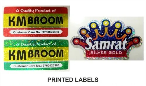 Plastic Printed Labels, For Packaging, Packaging Type : Roll