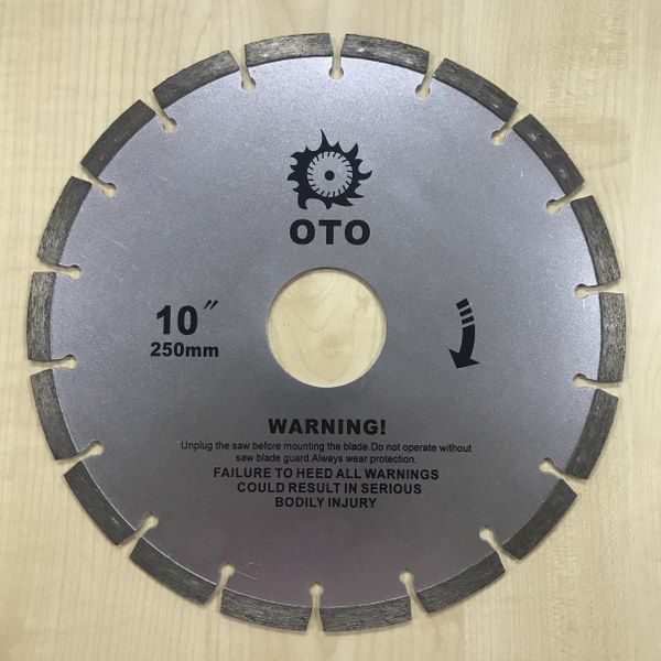 OTO Diamond Blade 250 mm, for Suitable Marble, Granite, Sand Stone