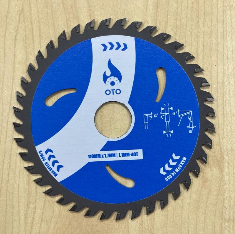 OTO TCT Blade 4X40TX1.7 mm, for plywood