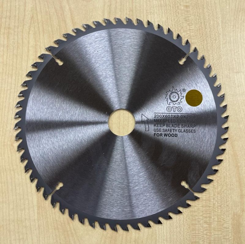 OTO TCT Blade 8X60TX2.0 mm, for Wood, plywood