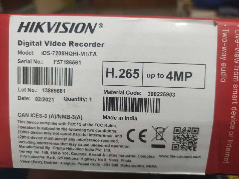 CCTV Digital Video Recorders