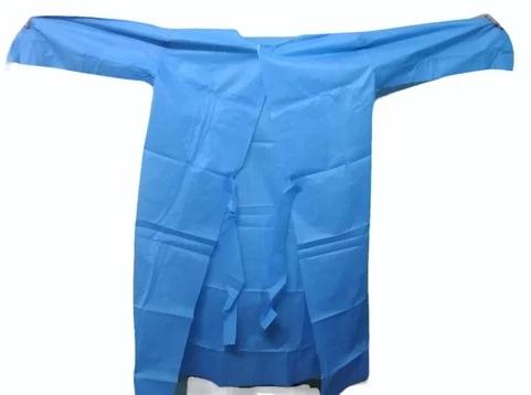 Plain disposable surgical gown, Size : M, XL, XXL