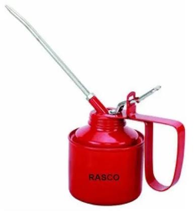 Mild Steel Oil Can, Color : Red
