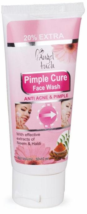 Pimple Cure Face Wash, Feature : Fights Acne, Removes dirt, Moisturises skin, Essential oils enriched