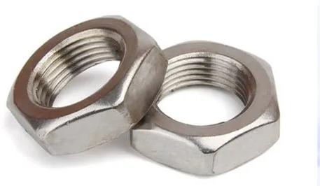 SAK Stainless Steel Hexagon Thin Nuts, Grade : DIN: 439