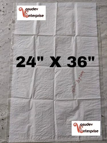 50 Kg White Packaging Sack Bag