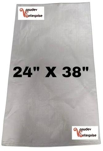 White Polypropylene 50 Kg PP Woven Bag, for Packaging