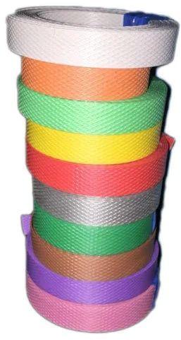 Multicolor PP Strapping Roll, Pattern : Plain