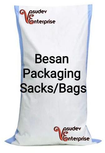 PP Woven Besan Packaging Sack Bag, Color : Milky White