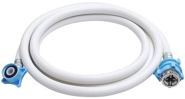 White Round High Full Automatic Washing Machine Hose Pipe, For Home Purpose, Packaging Type : Packet