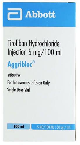 Aggribloc 5mg Injection, for Prevention of Heart attack