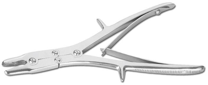 Polished Stainless Steel Bone Nibbler, for Surgical Instruments, Feature : Easy To Install, Light Weight