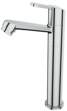 Silver Alpha Signature High Neck Pillar Cock, for Bathroom, Feature : Fine Finished