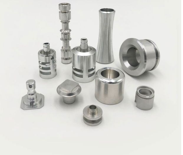 Silver Galvanizing/Passivating/Laser Aluminium CNC Turned Parts, for Industrial Use