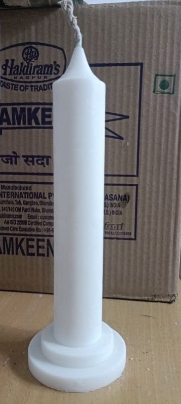 White Paraffin Candle
