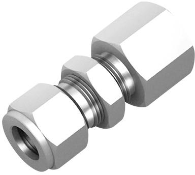 Stainless Steel Bulkhead Female Connector, Certification : ISI Certified
