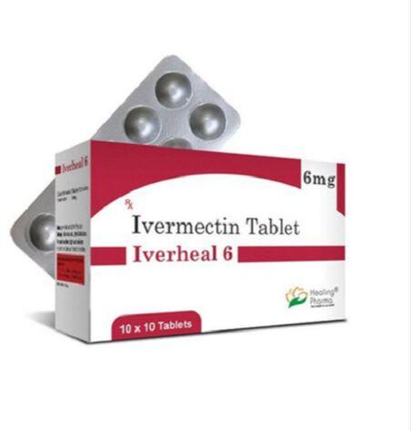 Iverheal 6mg Tablets, for Parasitic Infections