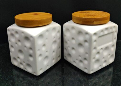 Ceramic Storage Jar, Capacity : 1kg, 2kg