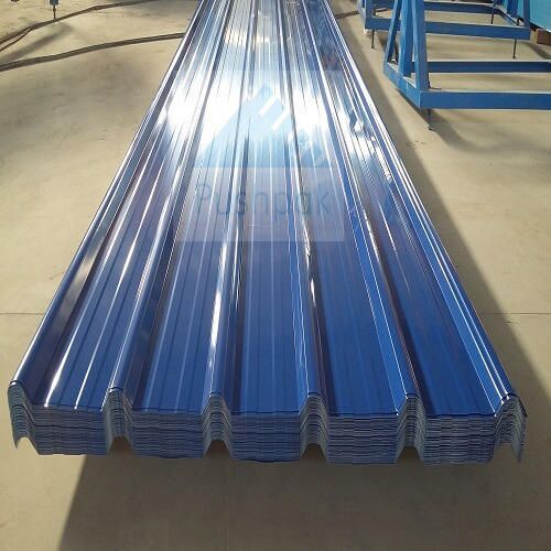 Stainless steel Metal Roofing Sheets, Color : Gray, Blue, Olive green or Light gray.