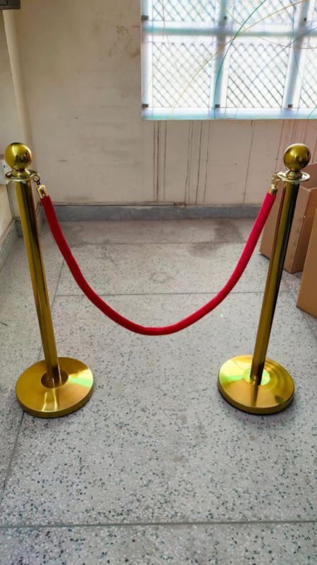 Polished Steel Queue Manager Stand, Size : Multisize
