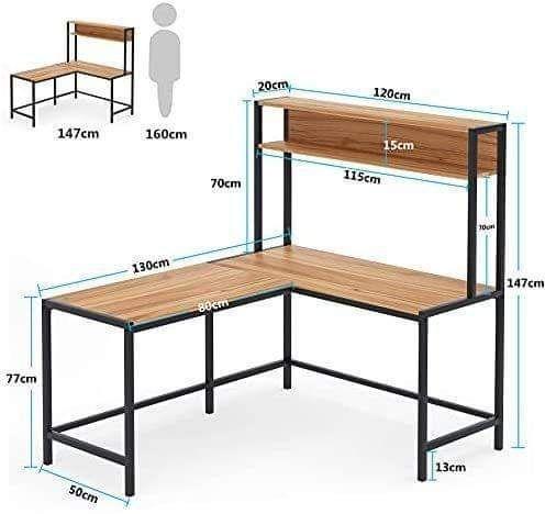 Polished Wood Plain study table, Shape : Square, Rectangular