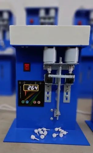 Semi Automatic 50 Hz Mild Steel Cotton Wick Making Machine, Power Source : Electric