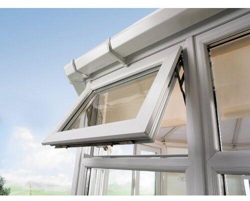 Polished UPVC Hung Window, Position : Exterior