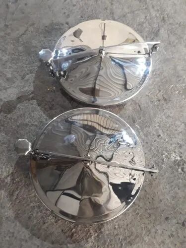 STAINLESS STEELS MANHOLE Cover, Shape : Round