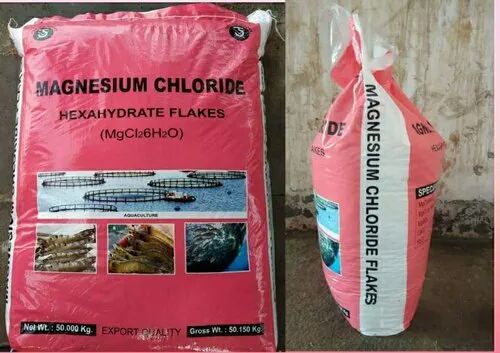 Magnesium Chloride Flakes, Packaging Type : PP Bag