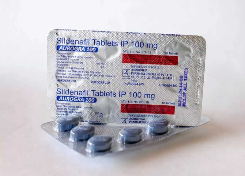 Aurogra 100mg Tablets, for Home, Hospital, Clinic, Grade Standard : Pharma