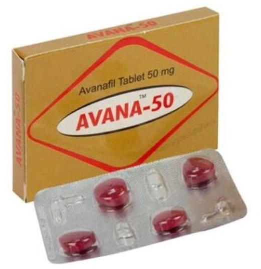 Avana 50mg Tablets, Grade : Pharma