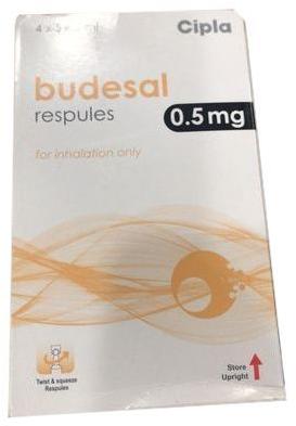 Spray Budesal 0.5mg Respules, Packaging Size : 4x5x2ml