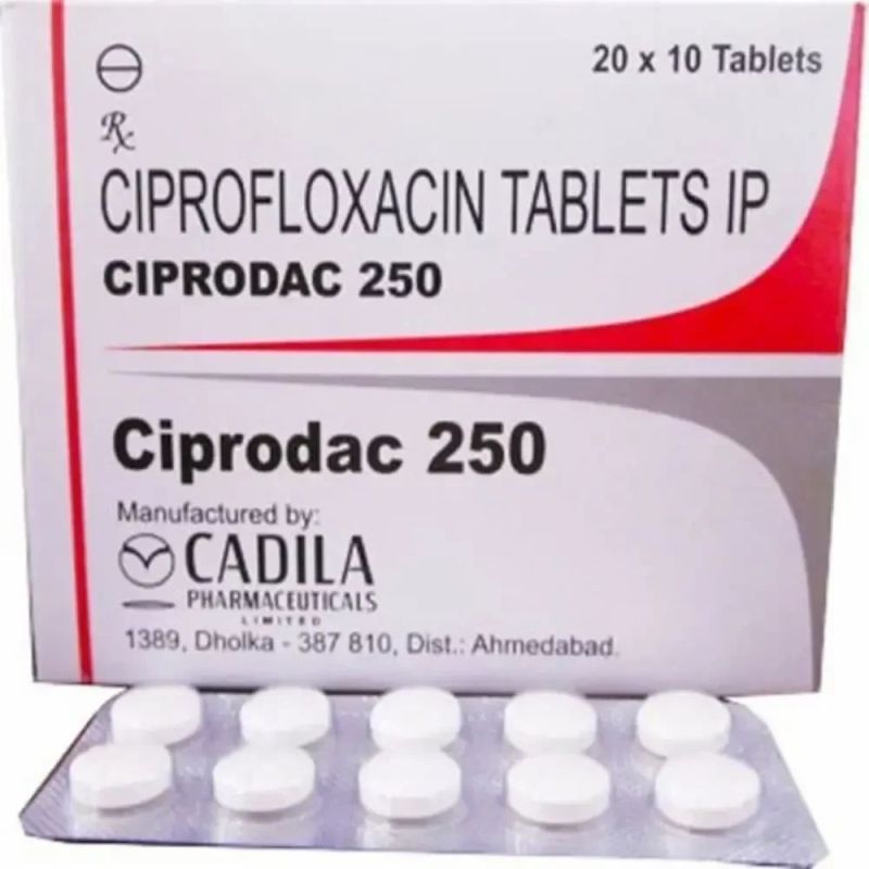 Ciprodac 250mg Tablets, for Hospital, Clinic, Grade Standard : Pharma