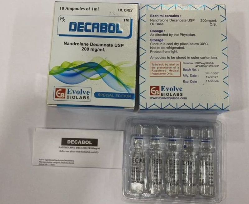 Decabol 200mg Injection, Packaging Type : Ampoules