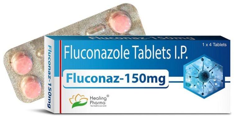 Fluconaz 150mg Tablets, for Fungal Infection Problems, Clinical, Hospital, Grade Standard : Pharma
