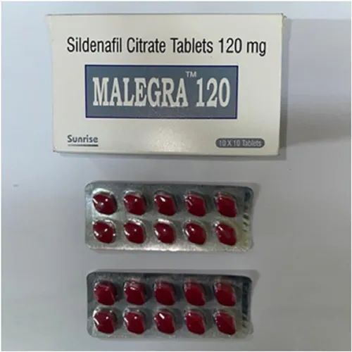 Malegra 120mg Tablets, for Home, Hospital, Clinic, Grade Standard : Pharma
