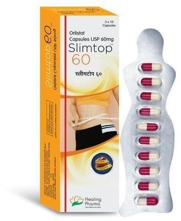 Slimtop 60mg Capsules, for Hospital, Clinical, Grade Standard : Pharma