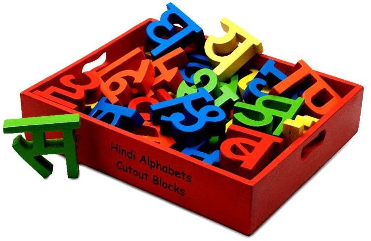 Hindi Consonant Cutout Blocks