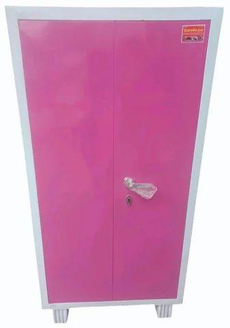 Non Breakable Light Pink Stainless Steel Almirah, for Home, Office Hotels, Size : 3 X 2.5 X 4.5 Feet (LXWXH)