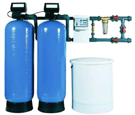 FRP Automatic Water Softener System, Color : Blue