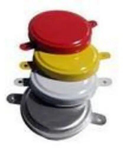 White Tin Plate Metal Cap Seal