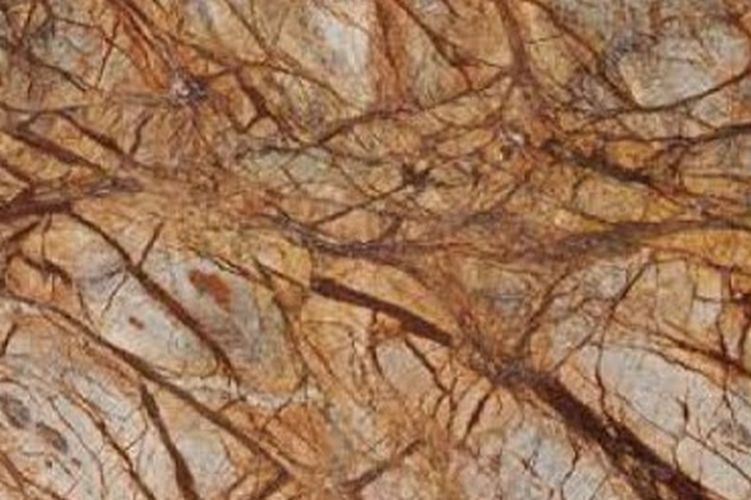 Forest Brown Marble Slabs, for Hotel, Kitchen, Office, Restaurant, Feature : Crack Resistance, Fine Finished