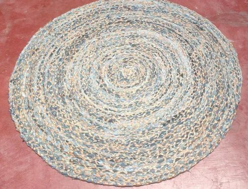 Round Hand Woven Jute Rugs