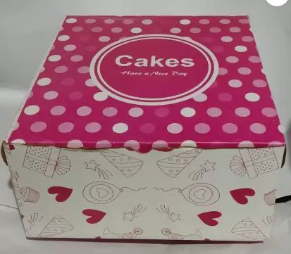 Printed Cake Box