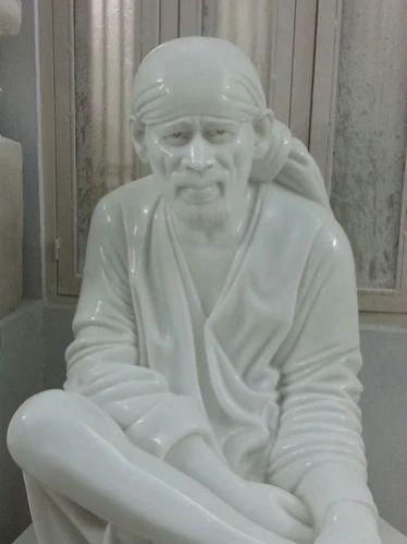 Makrana Marble Sai Baba Statue, Size : 3 Feet