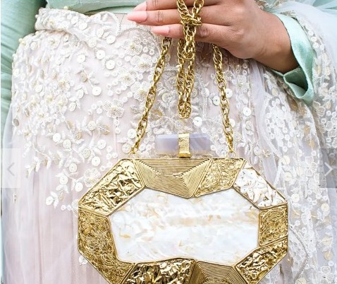 Designer Wedding Handcrafted Clutch